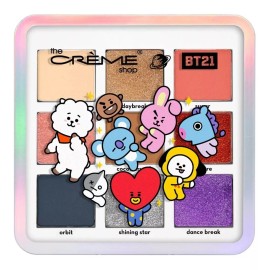 The Creme Shop Paleta Sombras Originales Bt21 Con 9t Bts