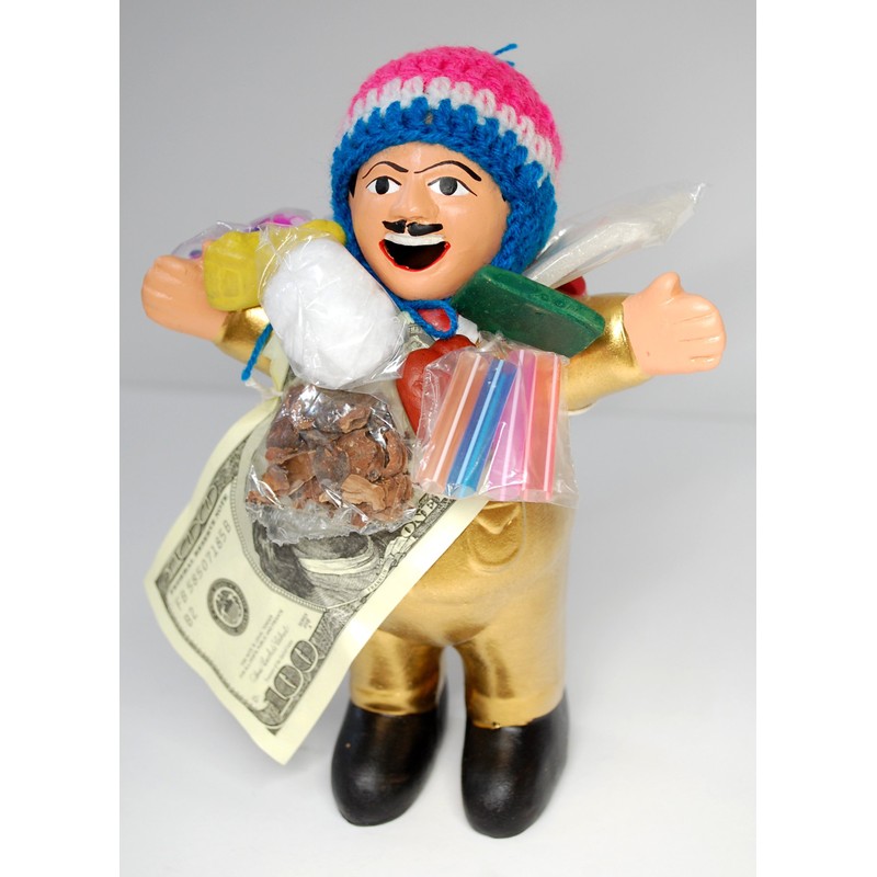 【EKEKO Ekeko Figurine 7.5 inches GOLD】 L Size Currently offering