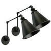 DZSUMY Industrial Black Wall Sconce Angle Adjustable Decorative Modern Farmhouse