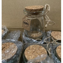 Smith’s Jars NIB Set of 12 Smith’s Mason Jars 100mL Mini Glass Jars for Small Storage + MORE