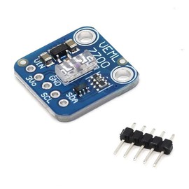Hailege Set of 2 VEML7700 Ambient Light Sensor Module I2C IIC 16 Bit Light Environment Sensor 0-120k Lux Light Measurement Range