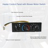 DICMIC HVAC A/C Heater Control Panel with Blower Motor Switch