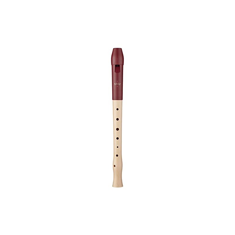 Moeck Flauto 1 Plus 1020 Recorder, Maple Wood, Plastic Head