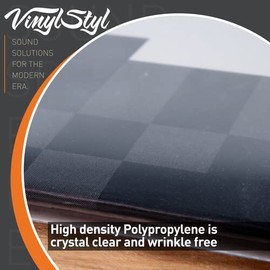 Vinyl Styl 12 Inch Outer Record Sleeves - Easy Open - 500 Count Bulk (Crystal Clear)