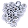 M4 (4mm) Serrated Flange Hex Nut - Steel (Pack of