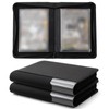 Zhehao 2 Pack Comic Book Binder, PU Leather Storage Album