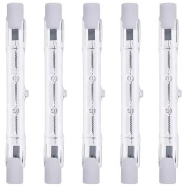Unbranded 5X Light Bulb 120V 100W 100 Watt J Type T3 R7S 78MM Double Ended 3.13"