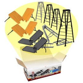 Figures Toy Company Deluxe Table & Ladder Deal for WWE & AEW Wrestling Action Figures
