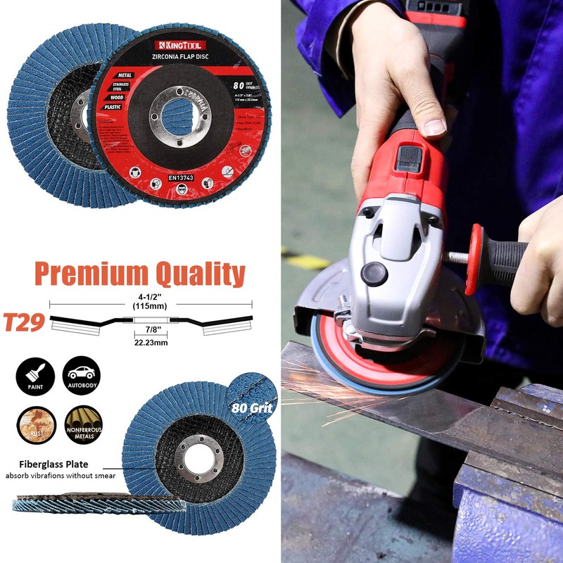 KingTool 27pcs Angle Grinder Wheel Set, Grinder Disc Set Includes