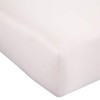 Catherine Lansfield Silky Soft Satin Double Fitted Sheet Blush