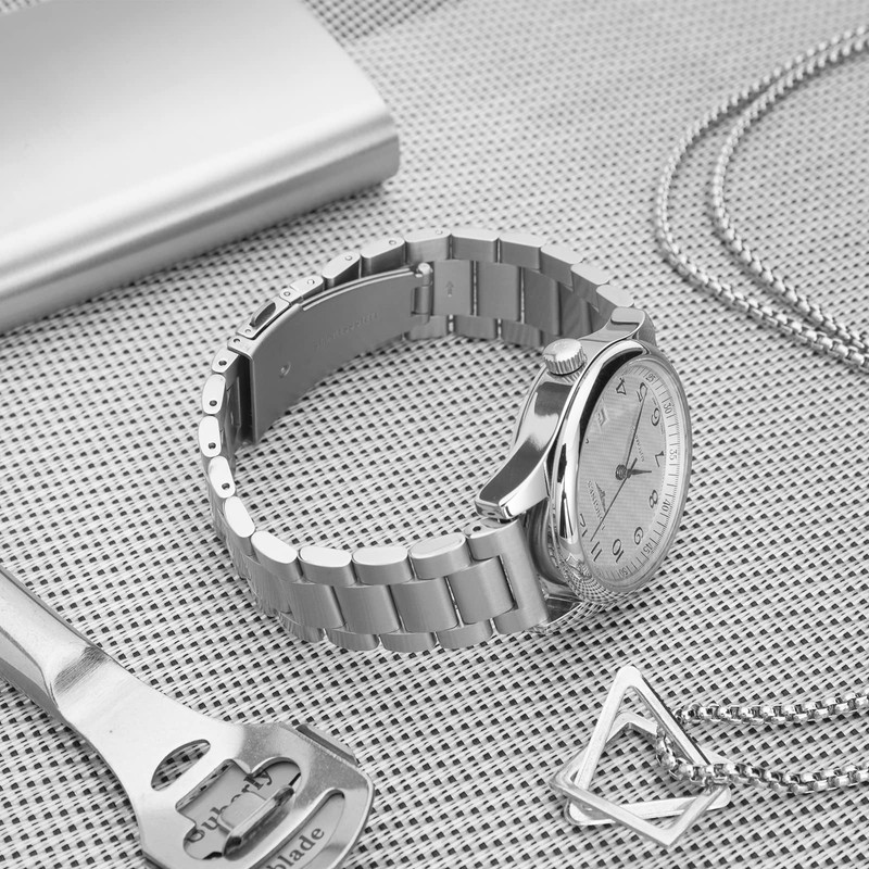 [ＳＥＵＥＲ＼時仕] 時計バンド 18mm 20mm 22mm ステンレス 腕時計ベルト メタル 時計ブレスレット ウォッチストラップ