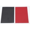 docsmagic.de 100 Premium Bi-Colour Card Sleeves Mat Red/Black Standard Size