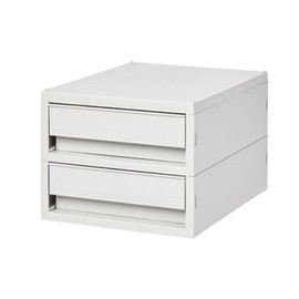 Home office desk organization drawer-type accessory organizer medium size 2 Tiers 2ea