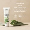 Urtekram Flouride Free Aloe Vera Toothpaste - Vegan - Organic