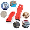 Flintronic Plastic Scraper with 20PCS Plastic Blades, Window Scrapers Ceramic