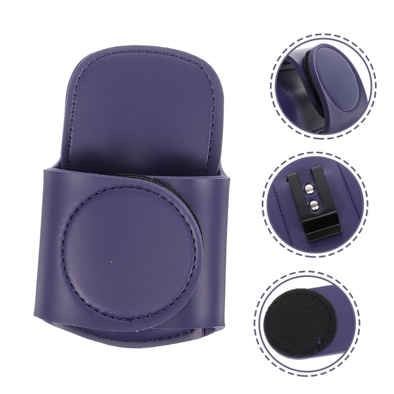 TEHAUX Stethoscope Holder Clip for Nurses Doctors Pu Leather Waist