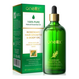Aceite Esencial Romero Fortalecedor Cabello Barba Piel 100ml