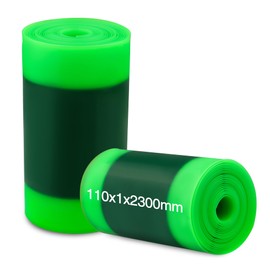 GRELiving 2 x Fat Bike Tyre Liner 54/80/95/110 x 2300 x 1 mm Puncture Protection Tape Bicycle Tyre Tube Protector, Anti Puncture for MTB/E-Bike/Fat Bike (110 mm Fits 4-5.5 Inch Tyres)
