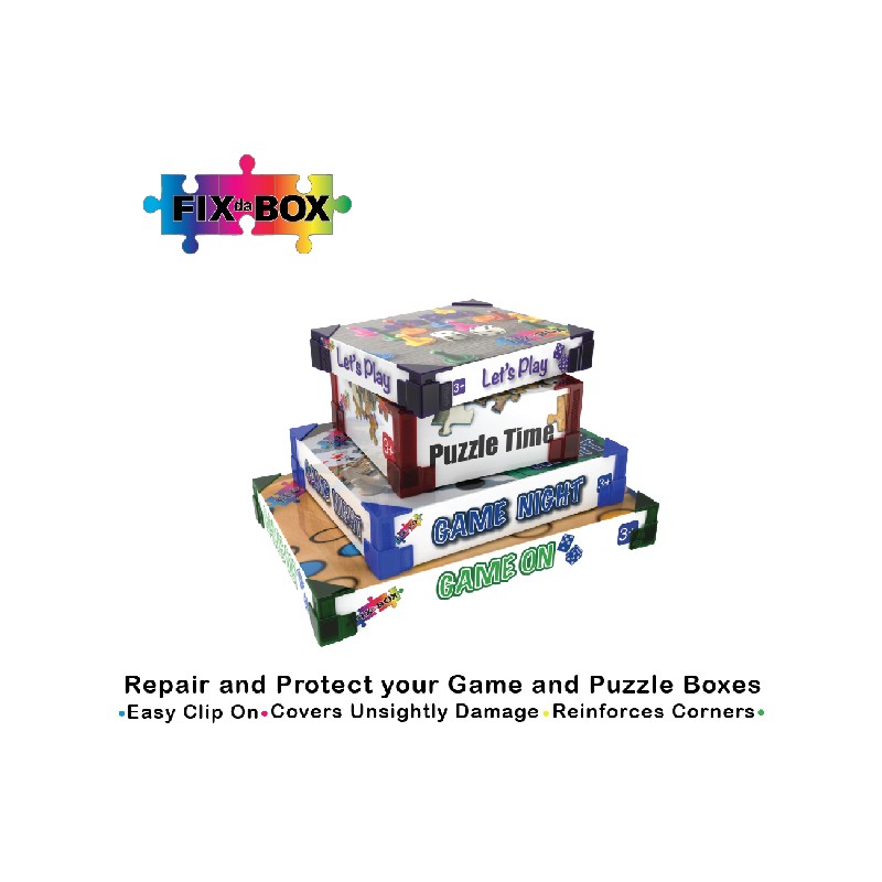 FixDaBox Small Set: plastic corner support pieces to repair and