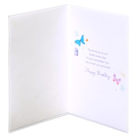 Papyrus Birthday Card for Granddaughter (Joy To Our Hearts)