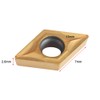Carbide Reversible Plates, Rotary Indexable Insert, Pack of 10 DCMT070204