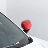 carcartrim-2022 Red ABS Side Mirror Cover Cap For C8 Corvette