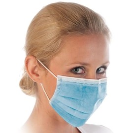 Hygostar Mouth Guard PP Blue Type IIR 3-Ply Rubber Bands