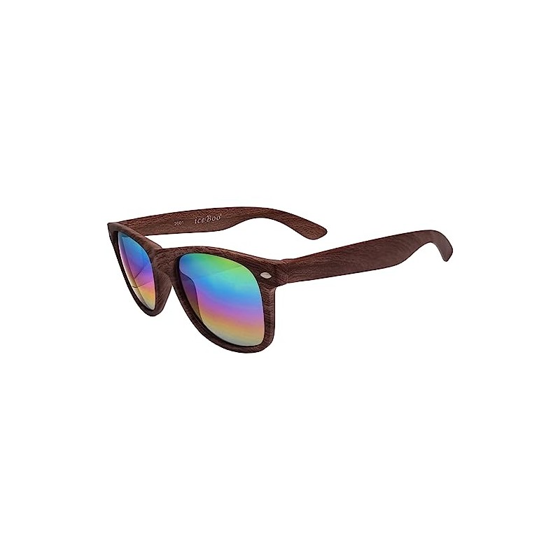 iceBoo Sunglasses Mens Womens lightweight Plastic frame vintage style unisex