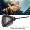 Floating Fishing Net Aluminum Alloy Hex Structural Mesh Extended Handle