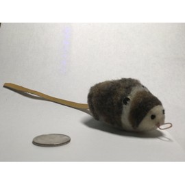 Litterboy Woolly Mouse Attachment - Works with Popular Wand Toys