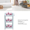 Bathroom Floor Storage Shelf Bathroom Storage Open Shelf Unit Freestanding