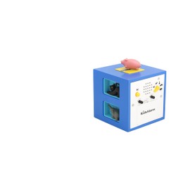 KOOKOO KidsAlarm Blau, Kinderwecker mit 5 Bauernhoftieren und echten Aufnahmen