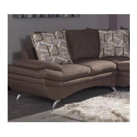 Herrajes Guerrero Pata Para Mueble Metálica Curva Cromada Paquete 4