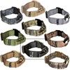 FDC® Dog Tactical Collars with Handle Heavy Duty Training Military