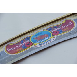 Muller Scythe Blade Oftner - Hand Forged in Austria (Total length 23.5″ (60cm), Sweep 50mm, Widest point 3″ 4910,60)