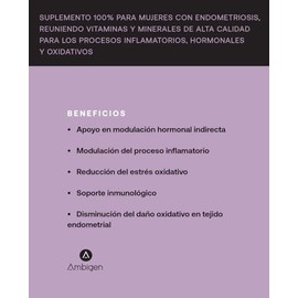 Endo Complete suplemento para la Mujer  Suplemento Alimenticio a base de Vitaminas y Antioxidantes  120 caps                                          