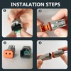 152PCS DT Deutsch Connector Kit, 2 3 4 6 8