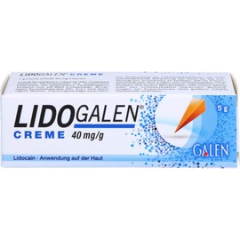 LIDOGALEN 40 mg/g Cream 5 g