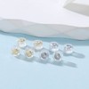 Earring Backs for Droopy Ears, 18K Gold Silicone Earring Backs