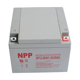 NP12-26Ah (T3 Nut & Bolt Terminal) 12V 26Ah 12Volt AGM Rechargeable Sealed Lead Acid Battery Replace PS-12260NB NP24-12B PC26-12NB NPS24-12S and BSL1146, SLA1145, SLA1146-NB Battery
