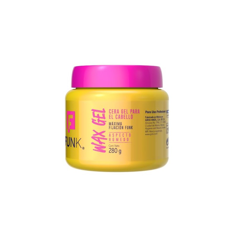 Funk, Cera Gel para cabello Moldea y estiliza, 280 g