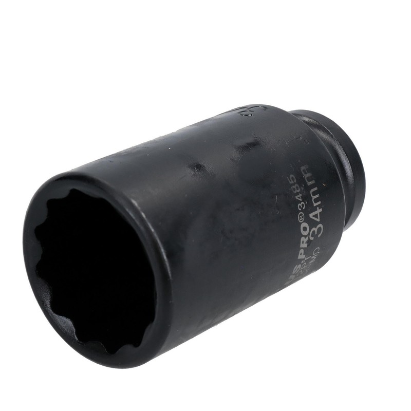 34mm Metric 1/2" Drive Deep Rear Hub Axle Spindle Nut