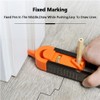 Scribing Ruler Contour Gaug with Lock, Precisely Copy Irregular Shapes