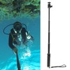 Action Camera Aluminium Alloy 6 Section Selfie Stick 18‑72cm for