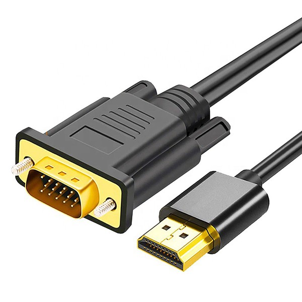 HDMI VGA Converter Cable, HDMI Male to VGA Male Adapter,