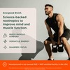 Genius Vegan BCAA Powder, 5g BCAAs & Glutamine, Orange, 21
