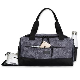 Vooray 22L Boost Duffle Bag – Small Gym Bag for Men and Women, Lightweight Travel Duffel with Shoe Compartment, Durable Sports Tote for Fitness, Training, Overnight Use, and Weekend Trips