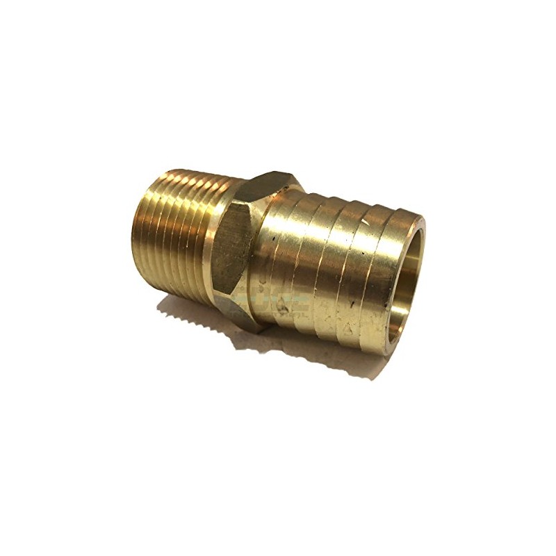 EDGE INDUSTRIAL 1-1/4" Hose ID to 1" Male NPT MNPT
