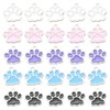 FSSTUD 50 Pcs Dog Paw Print Charms Small Cat Footprint