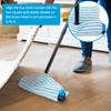 KeFanta Rubber Broom Carpet Rake for Pet Hair Removal, 51"